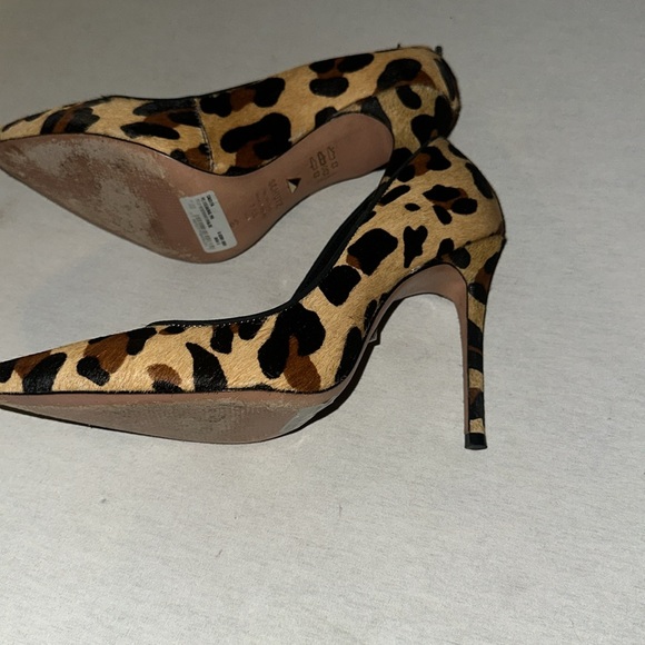 Womens Size 7.5 Schultz Leopard Print Stiletto Heels. - Picture 2 of 4